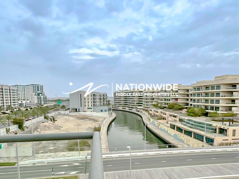 Fully Furnished 3BR+M| 3 Balconies |Canal Views