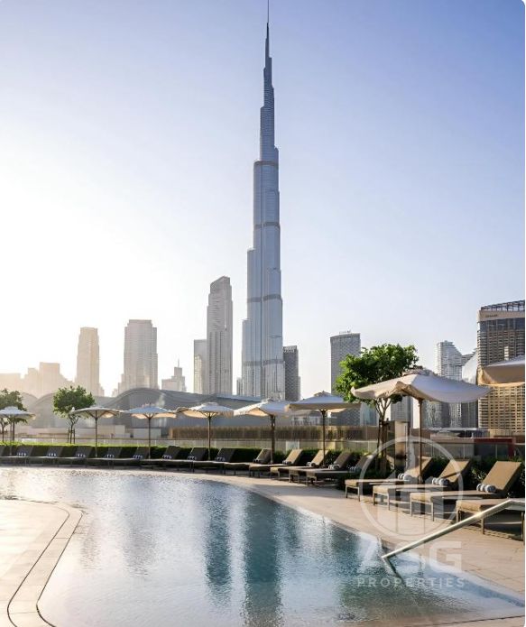 Brand New | Incredible Pool with Burj Khalifa View|Direct Access to Mall