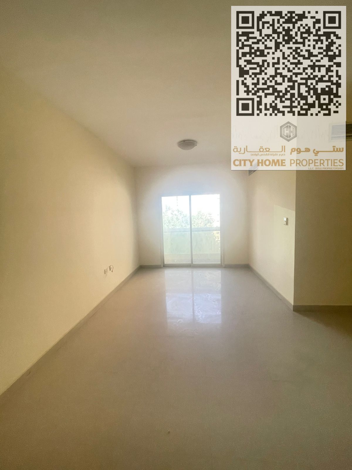 A spacious 1-bedroom apartment with a living hall is available at the lowest price in Al Nuaimiya, Ajman. Located in a high-class family building with