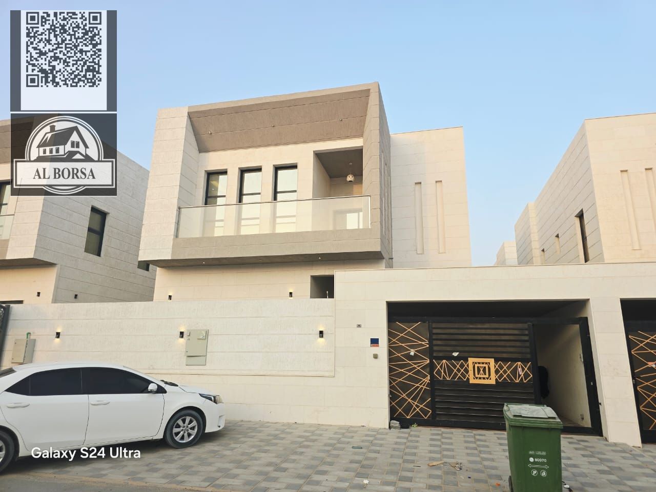 For rent in Al Yasmin | 5 master bedrooms + majlis + living room + maid's room | 110,000 AED