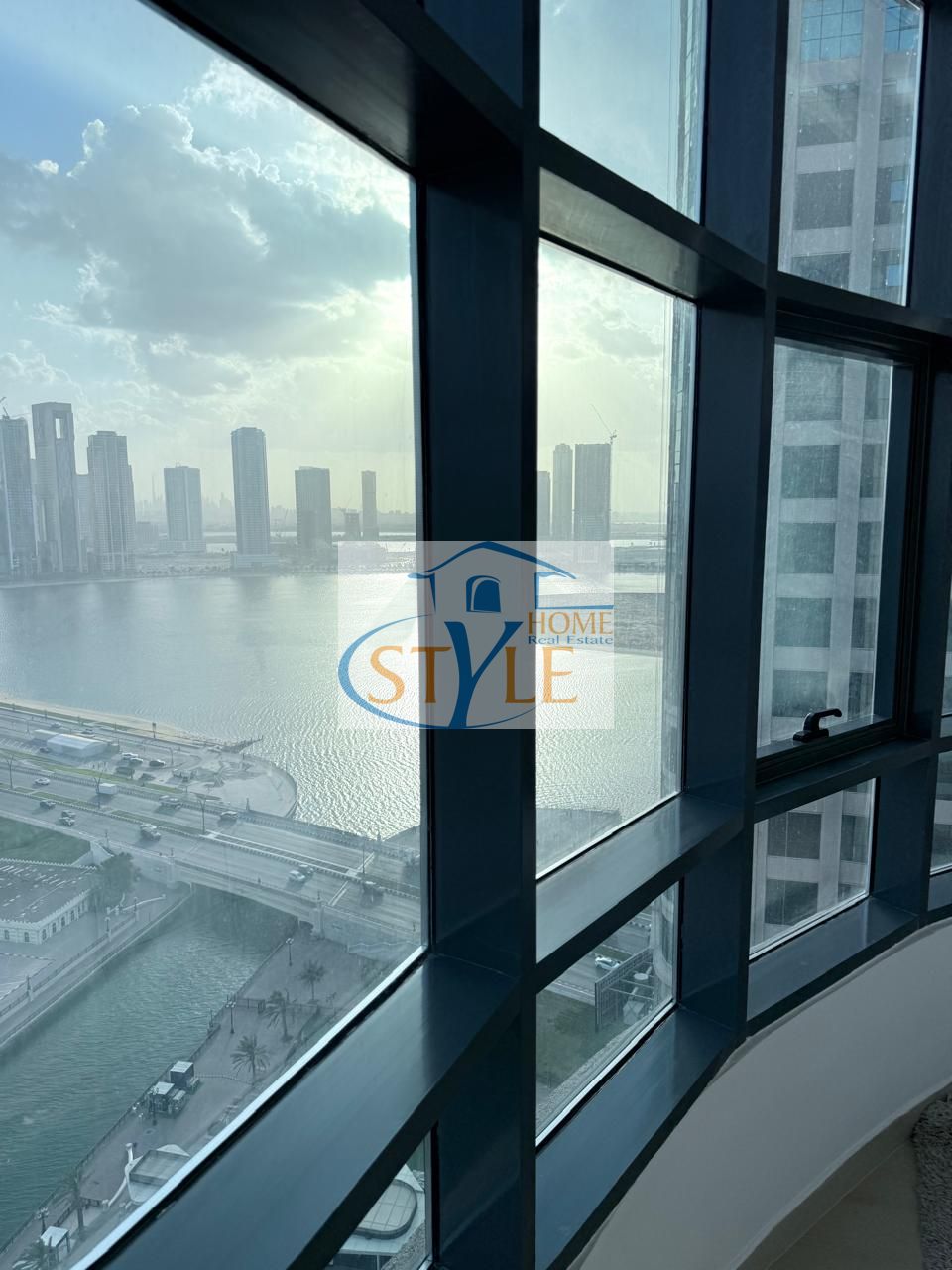 PARONAMIC View of Al Khan Lake 3Bedroom for SALE in Qasba, Al Khan, Sharjah