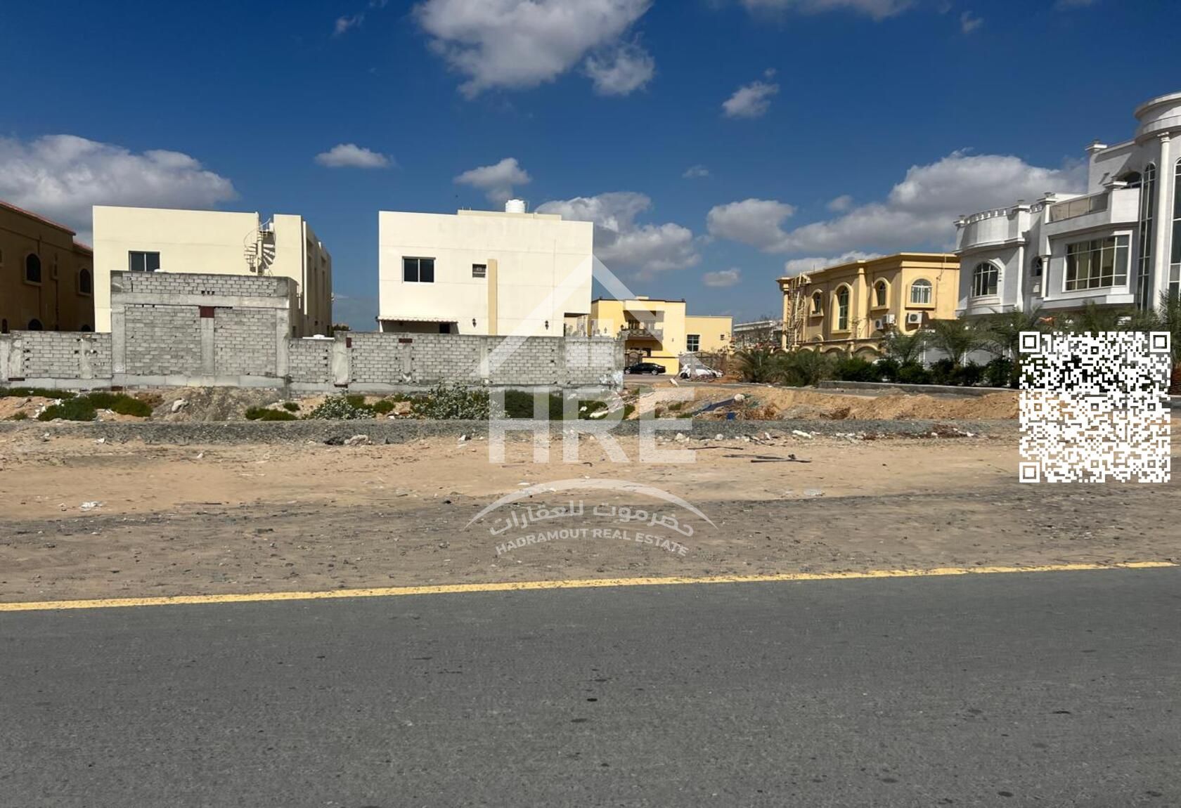 Residential/commercial corner plot for sale in Al-Muwayhat 1