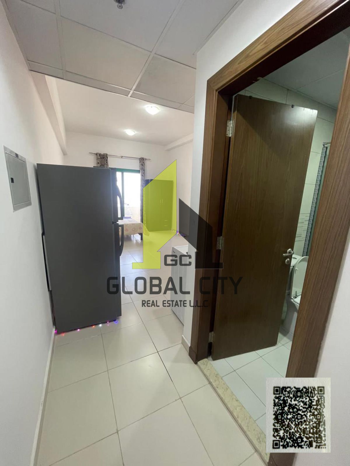Available Studio for sale in smart tower 1 Ajman | Cash unit |