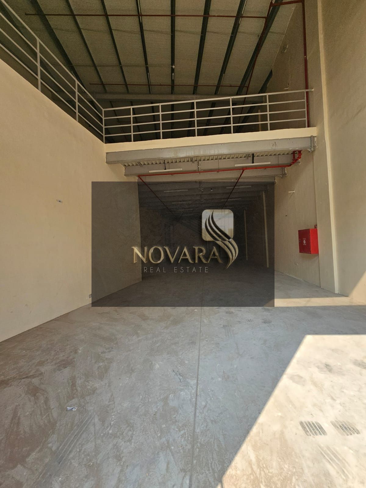 "Warehouse for Rent – 3900 sq. ft. in Al Jurf Industrial 1, Ajman, Behind Chinese Market, 22 kW, Ground + Mezzanine"