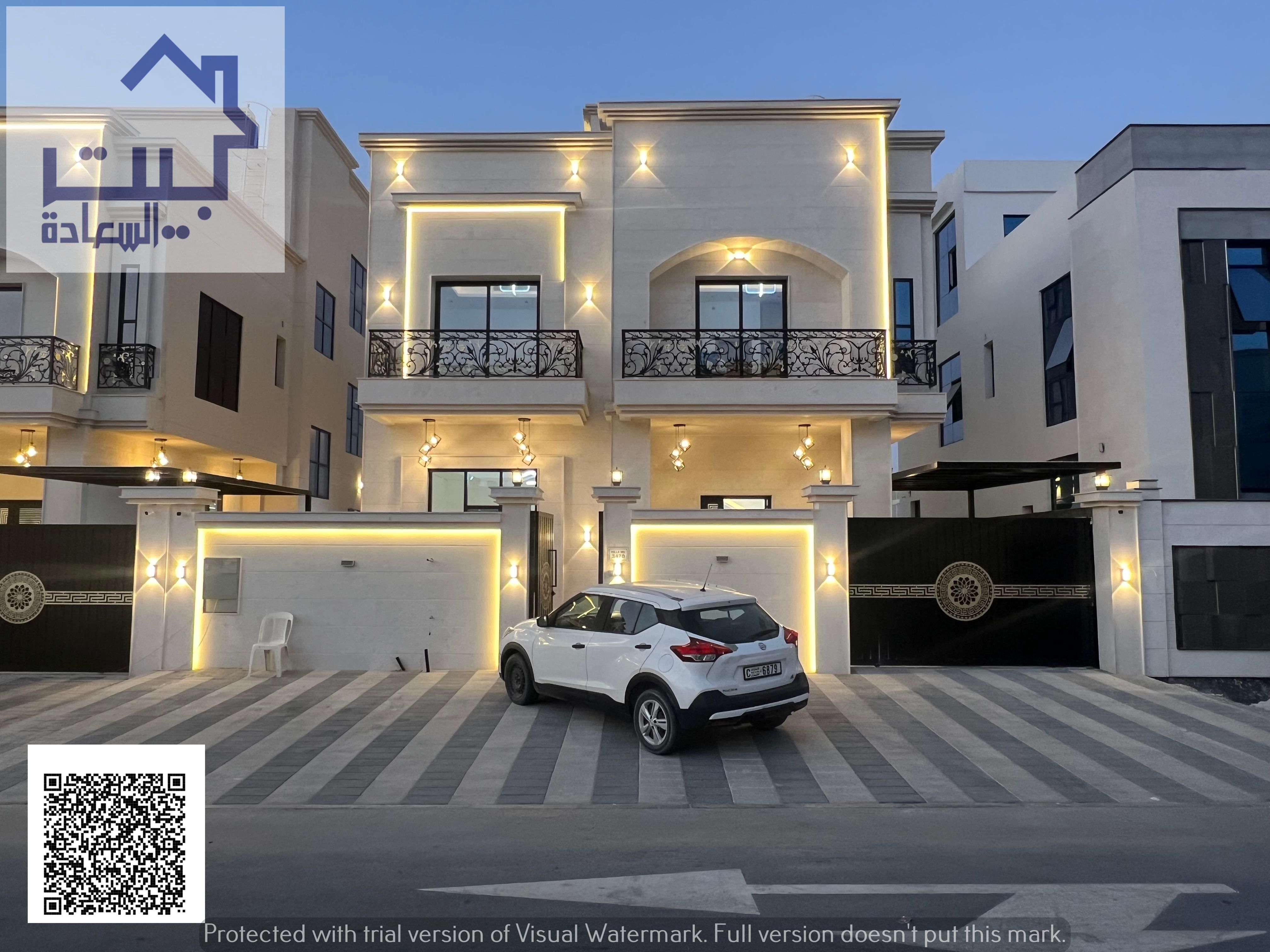 For sale in Al Helio 2, Ajman, a distinctive residential villa with a practical design and high-quality finishes. Located in one of Ajman's most sough