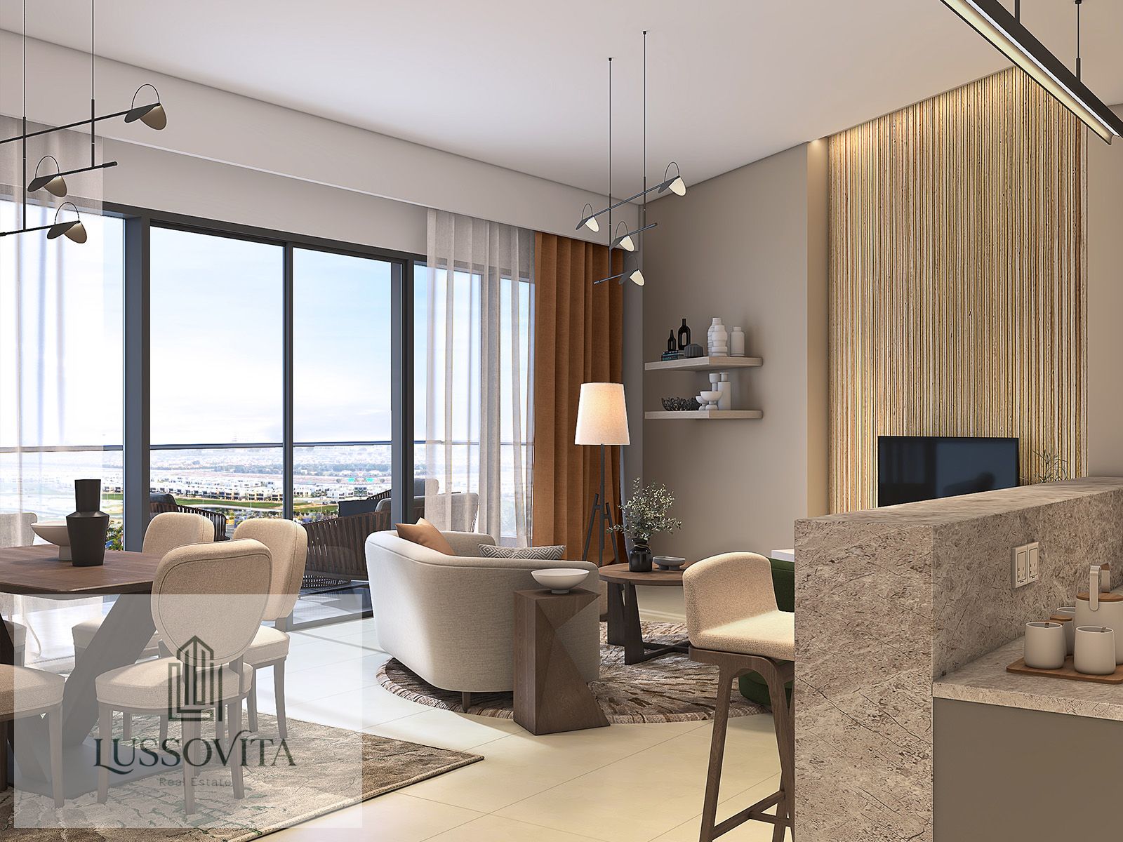 Luxury 1BR | Prime Golf Location | High ROI