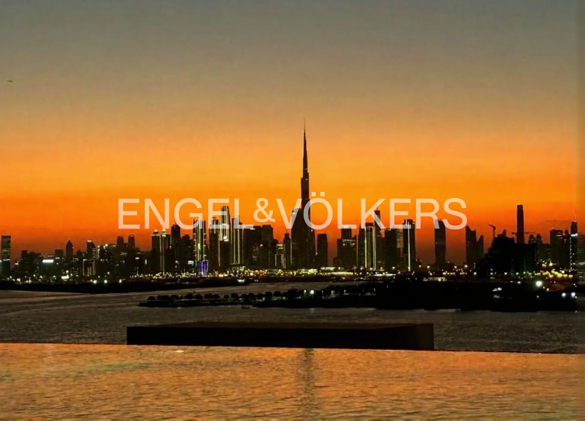 Vacant | Burj Khalifa and Sea View | High Floor