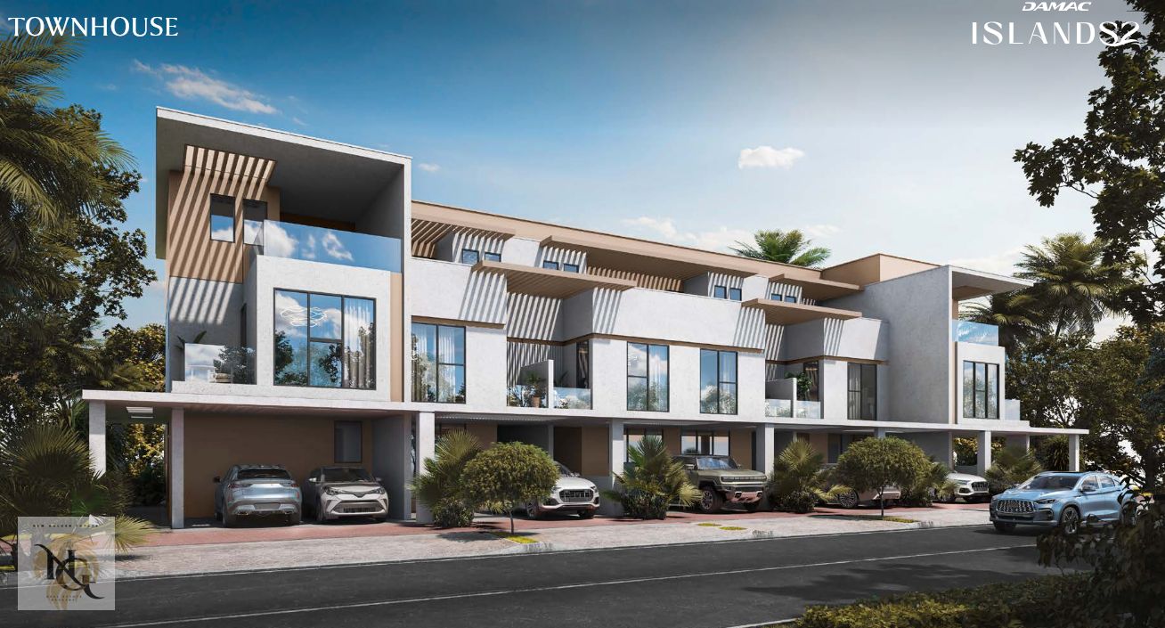 4-Bedroom Luxury Townhouses at DAMAC Islands | Crypto Accepted