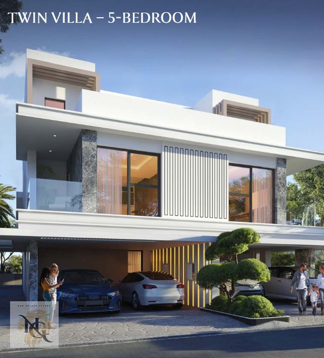 DAMAC Islands / 5BR Twin Villa Townhouse / Crypto Accepted