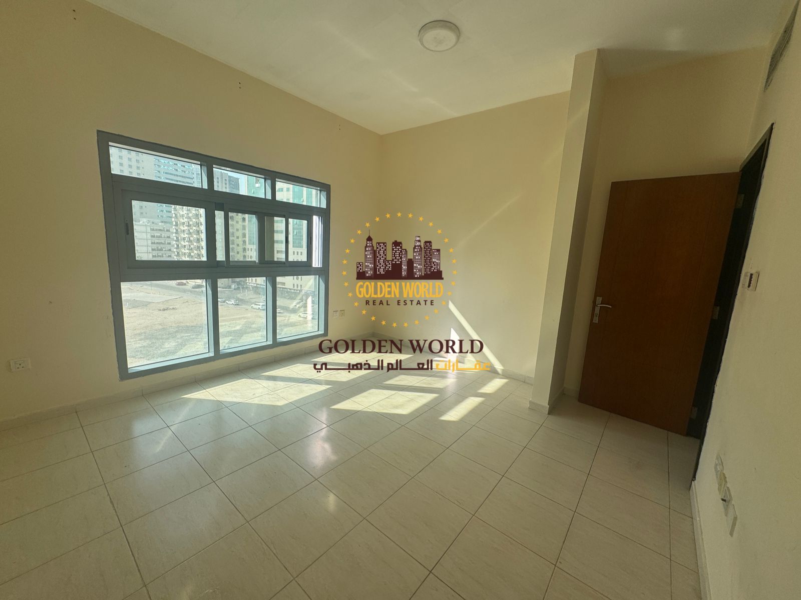 2BR apartment with living room and 2 balconies in Al Majaz 2 (Unit 503). 2 bathrooms, good layout. Rent AED 45K annually.
