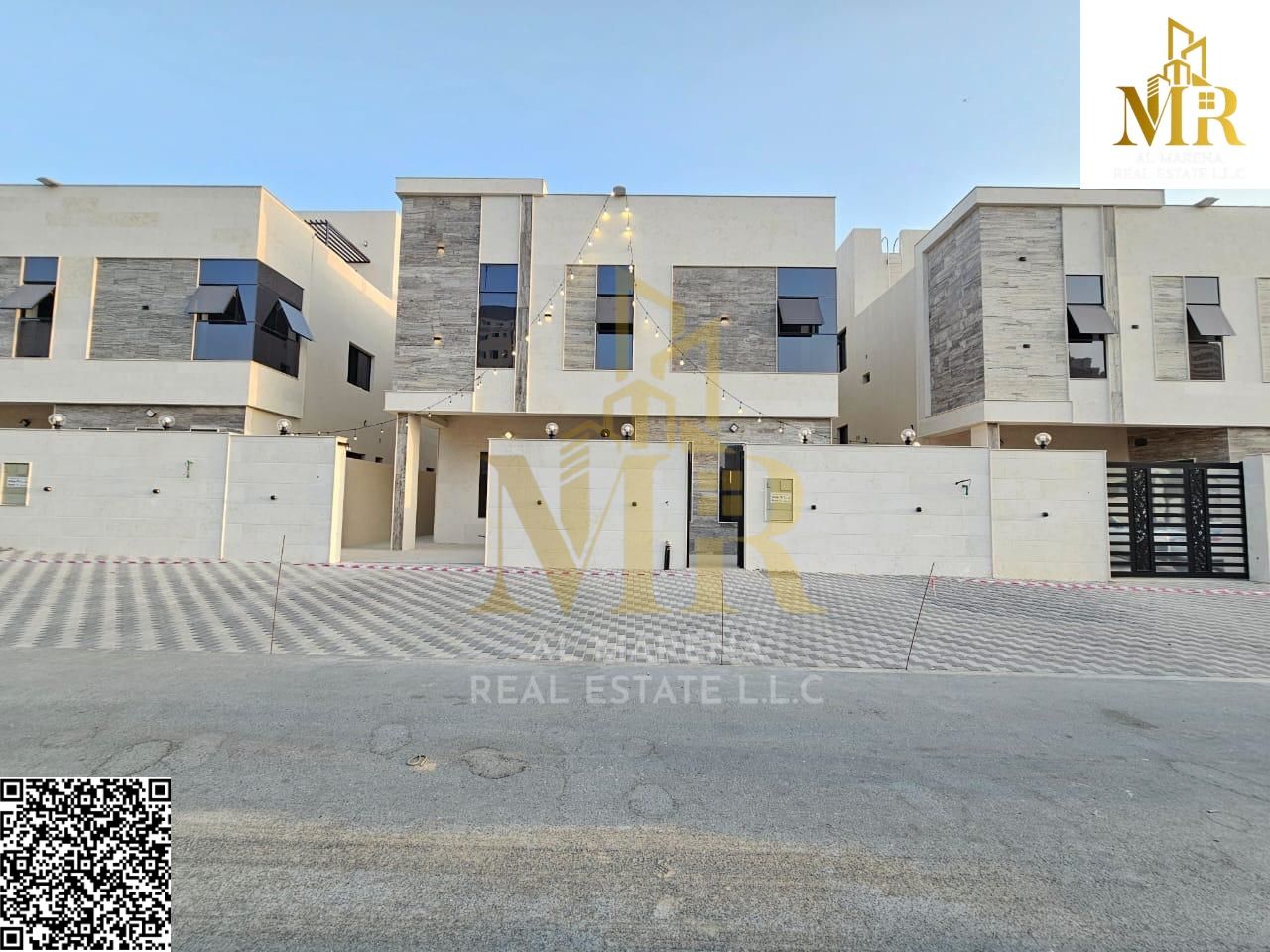 A villa for sale in Al Amrah, Ajman, with all electricity, water, and air conditioning included. Ready to move in, located in one of Ajman's most pres