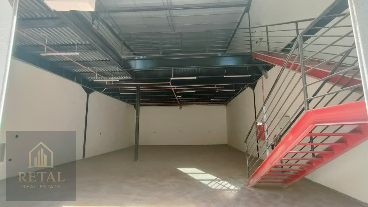 Warehouse for Rent in Al Jurf Industrial 1 | 3,400 Sq. ft | Mezzanine | 29 KW Power