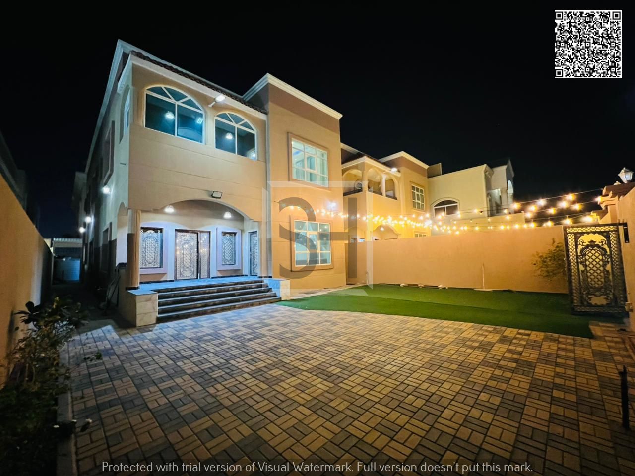 Villa for sale, including electricity, water, and air conditioning.