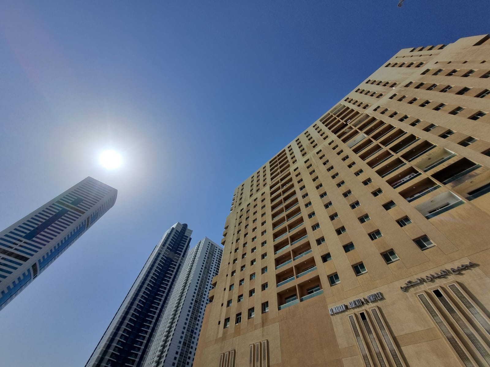 SPACIUS 2 BR HALL APARTMENTS WITH BALCONY 2 WASHROOMS READY TO MOVE ONLY FOR FAMILIES BEHIND PETROFAC OPOSIT NESTO NEXT TO TOTAL CAR WASH AL KHAN AREA