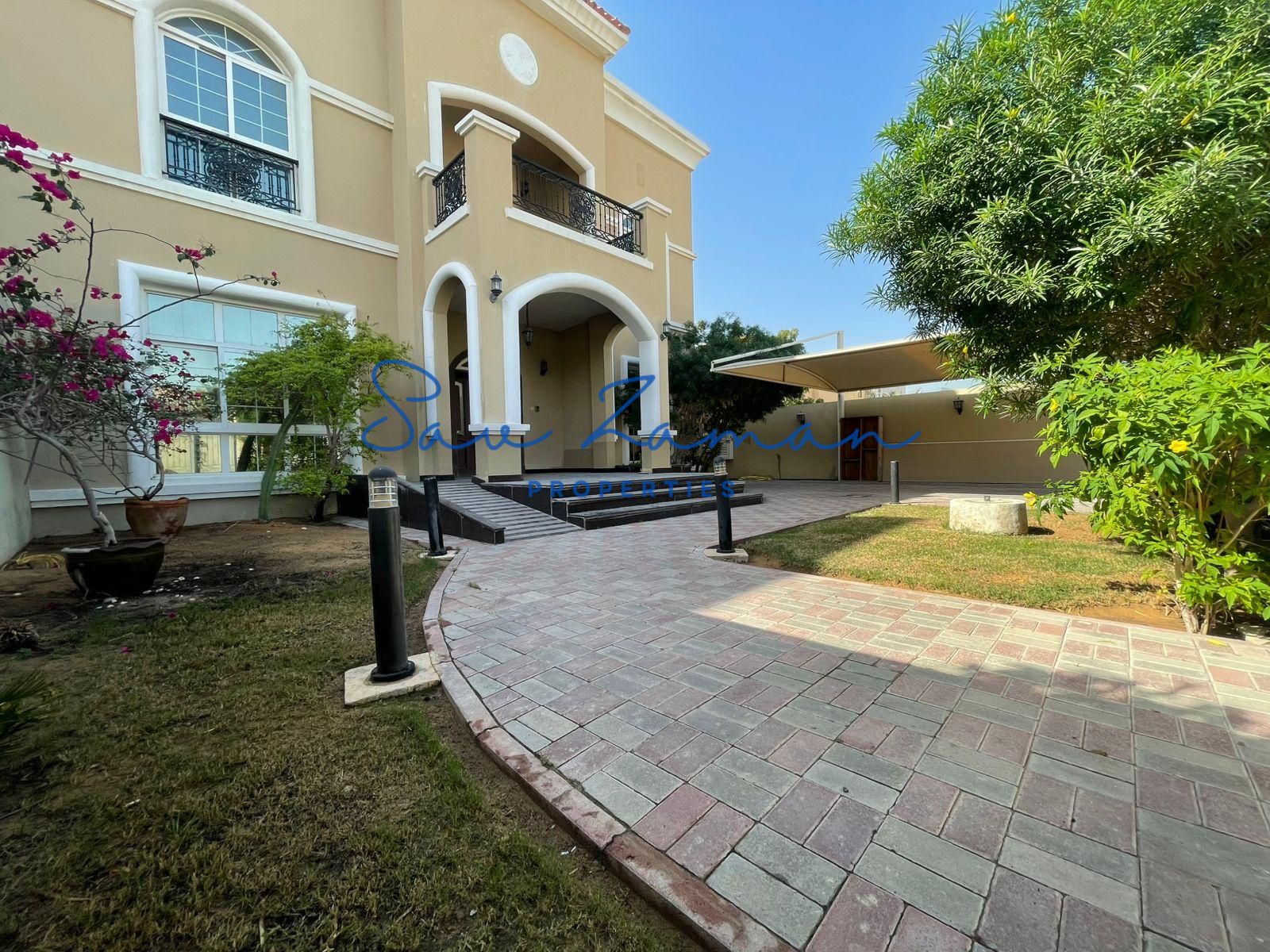 STUNNING 5BR MAIDS DRIVER PRIVATE GARDEN POOL SEMI INDEPENDENT VILLA