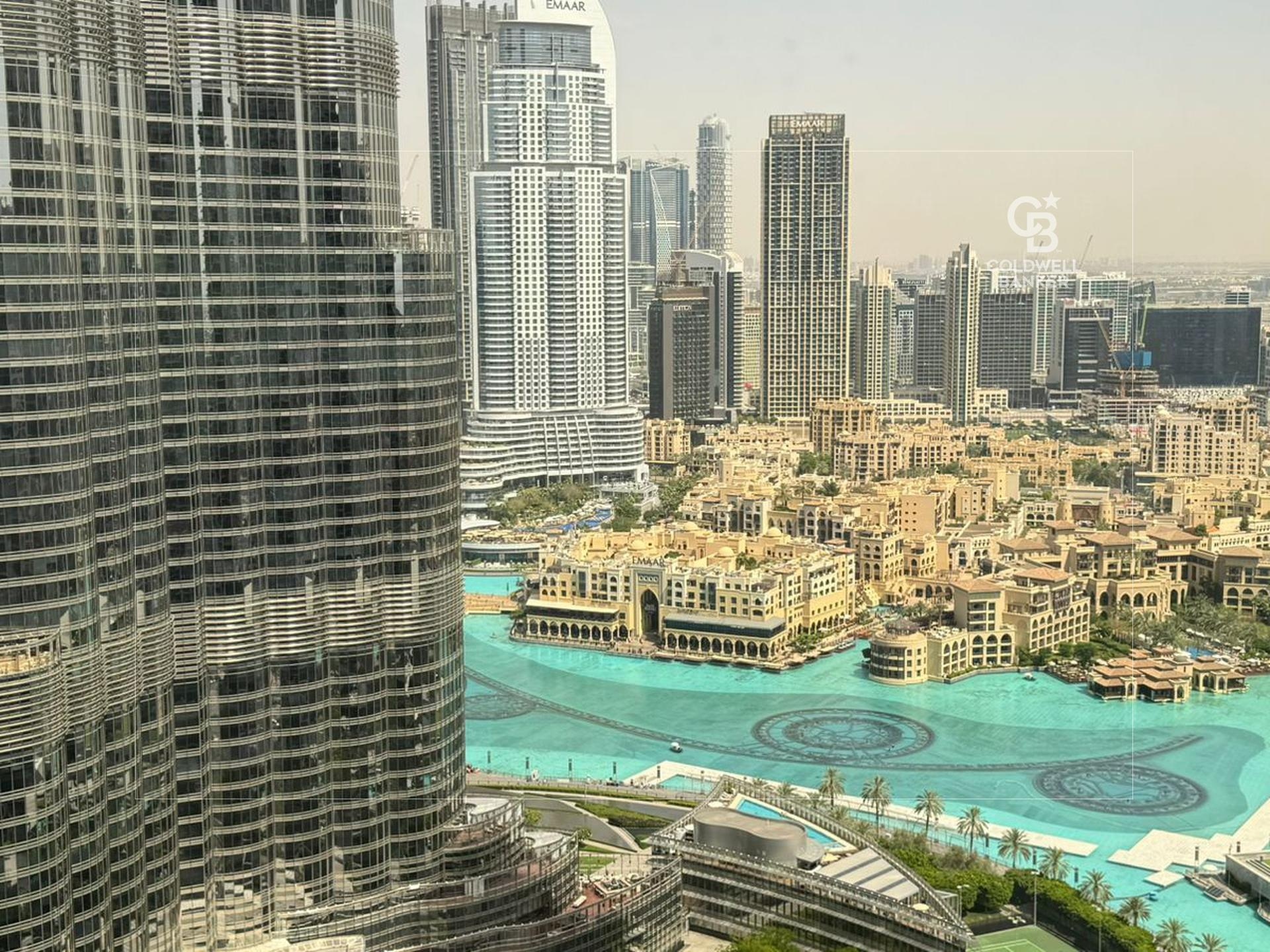 Corner Unit| High Floor |3 Bed Full Burj-Sea View