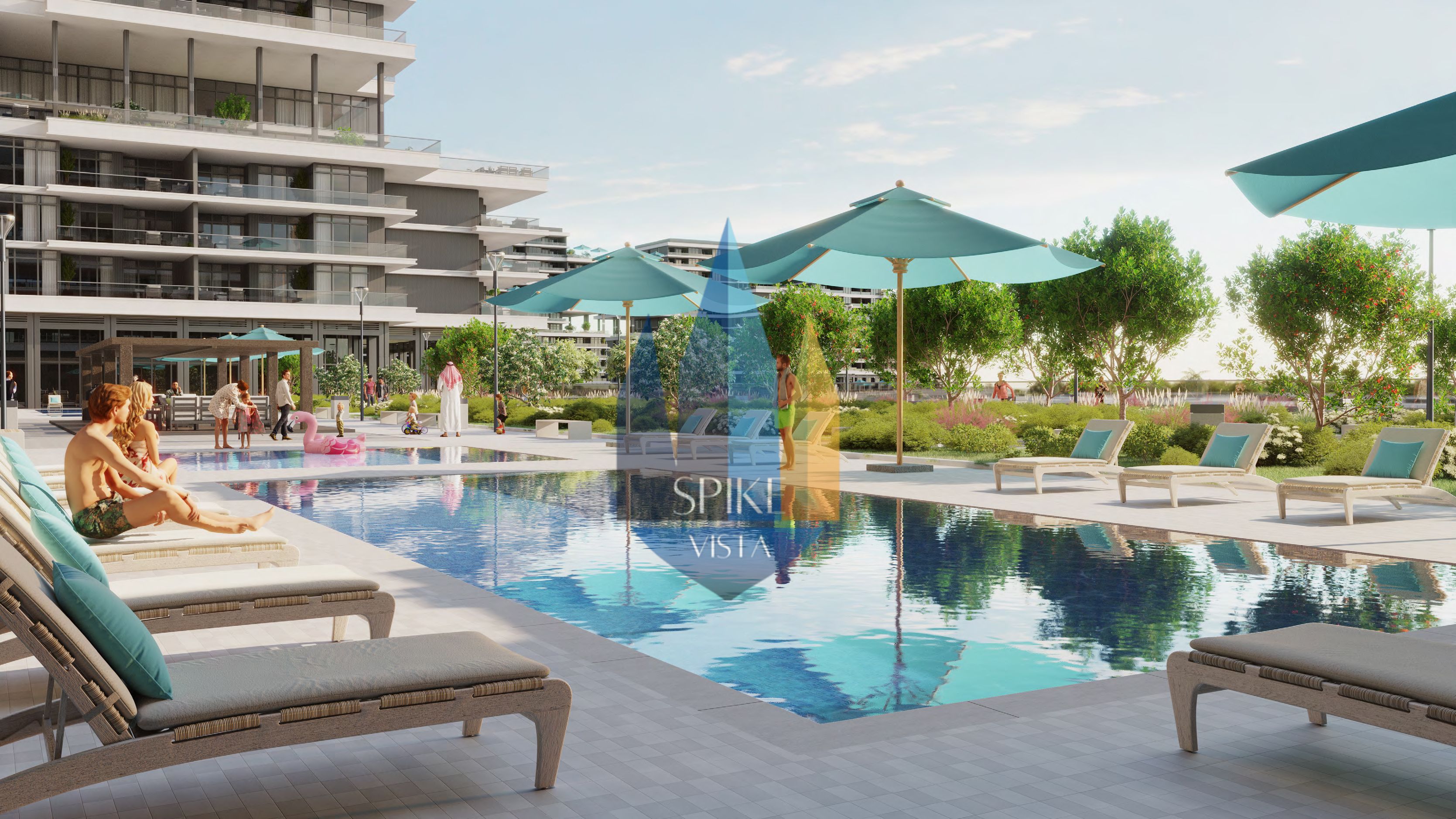 3BHK + Maids | Layout 08 | Balcony | Majlis