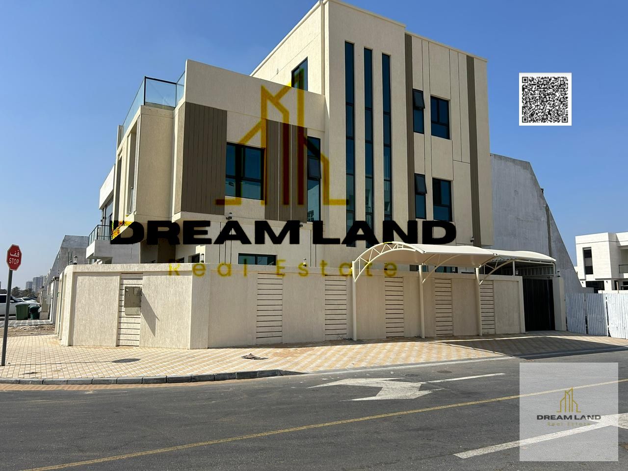 Now for sale in a good price , Amazing Town house consists of 7 master bedrooms with built in wardrobes and rooftop in upscale area in Al Zahya area