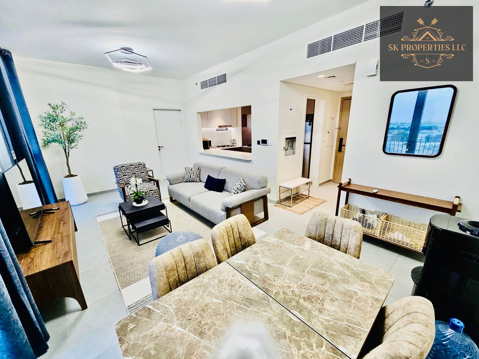 Luxury 2BHK Fully Furnished Apartment | 3 Washrooms | Huge Balcony | Aljada Boulevard 3