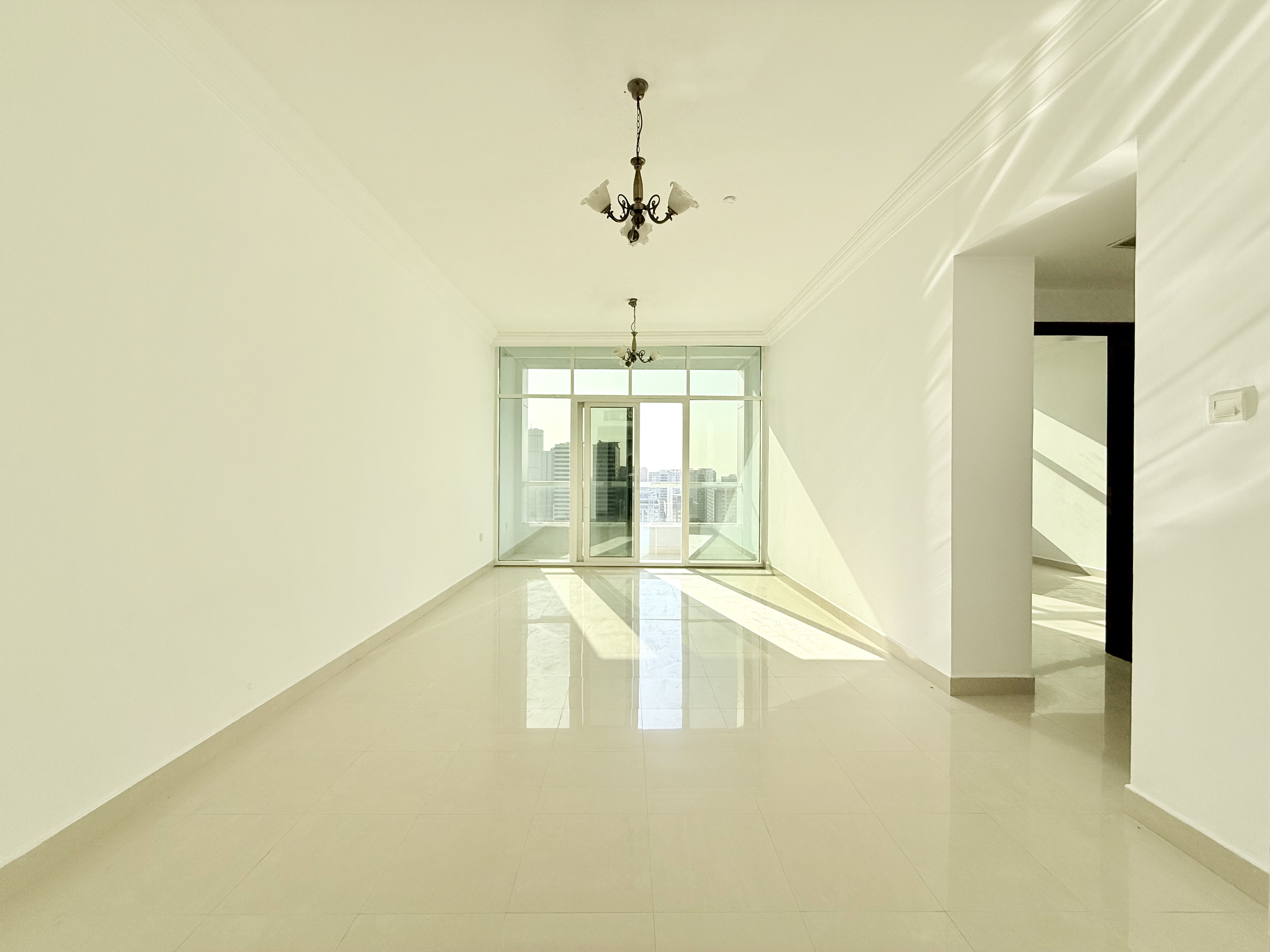 Bright apartment with gym pool kids play area close to duba