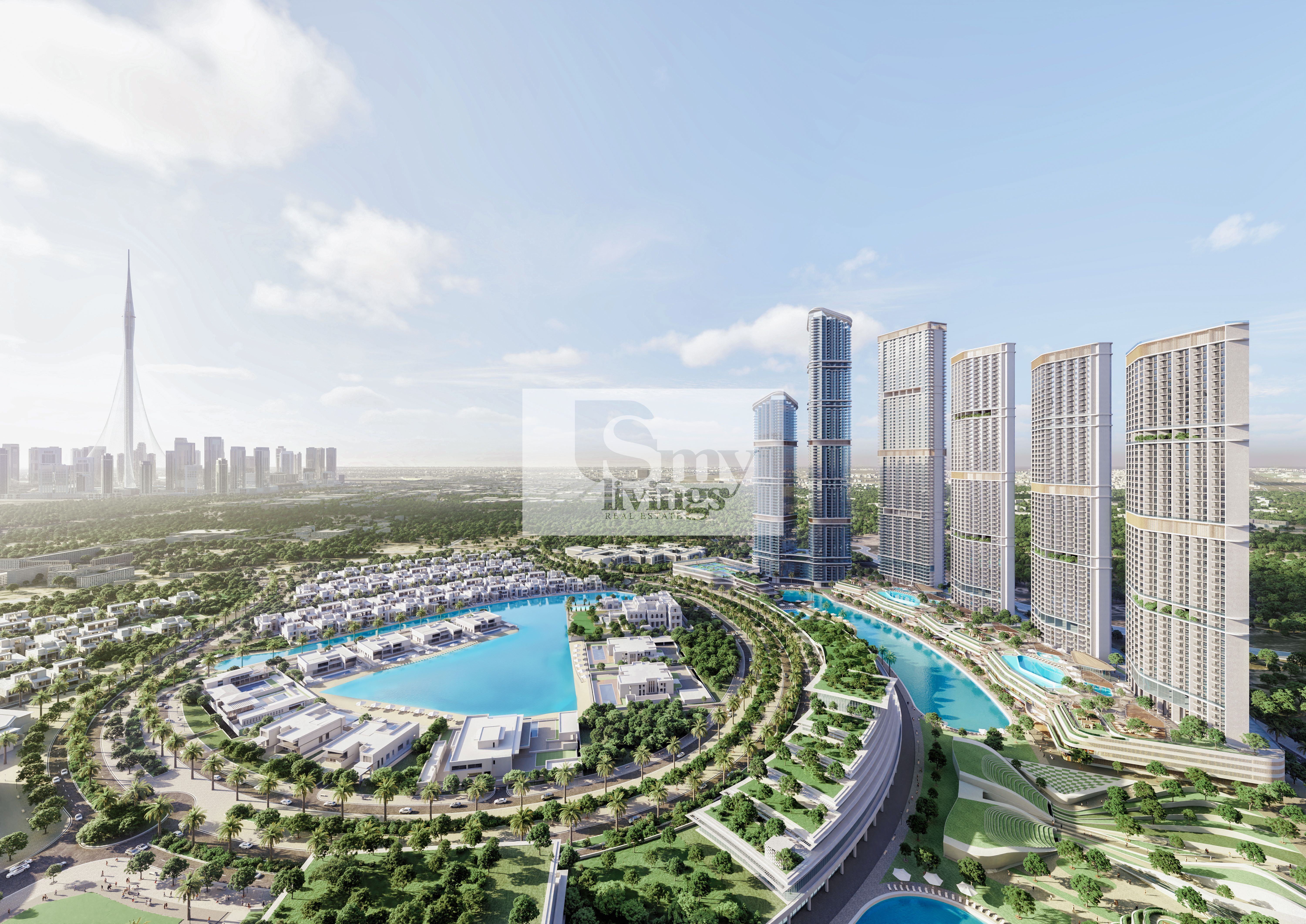 Luxury 2BR Corner Unit | Lagoon and Skyline View