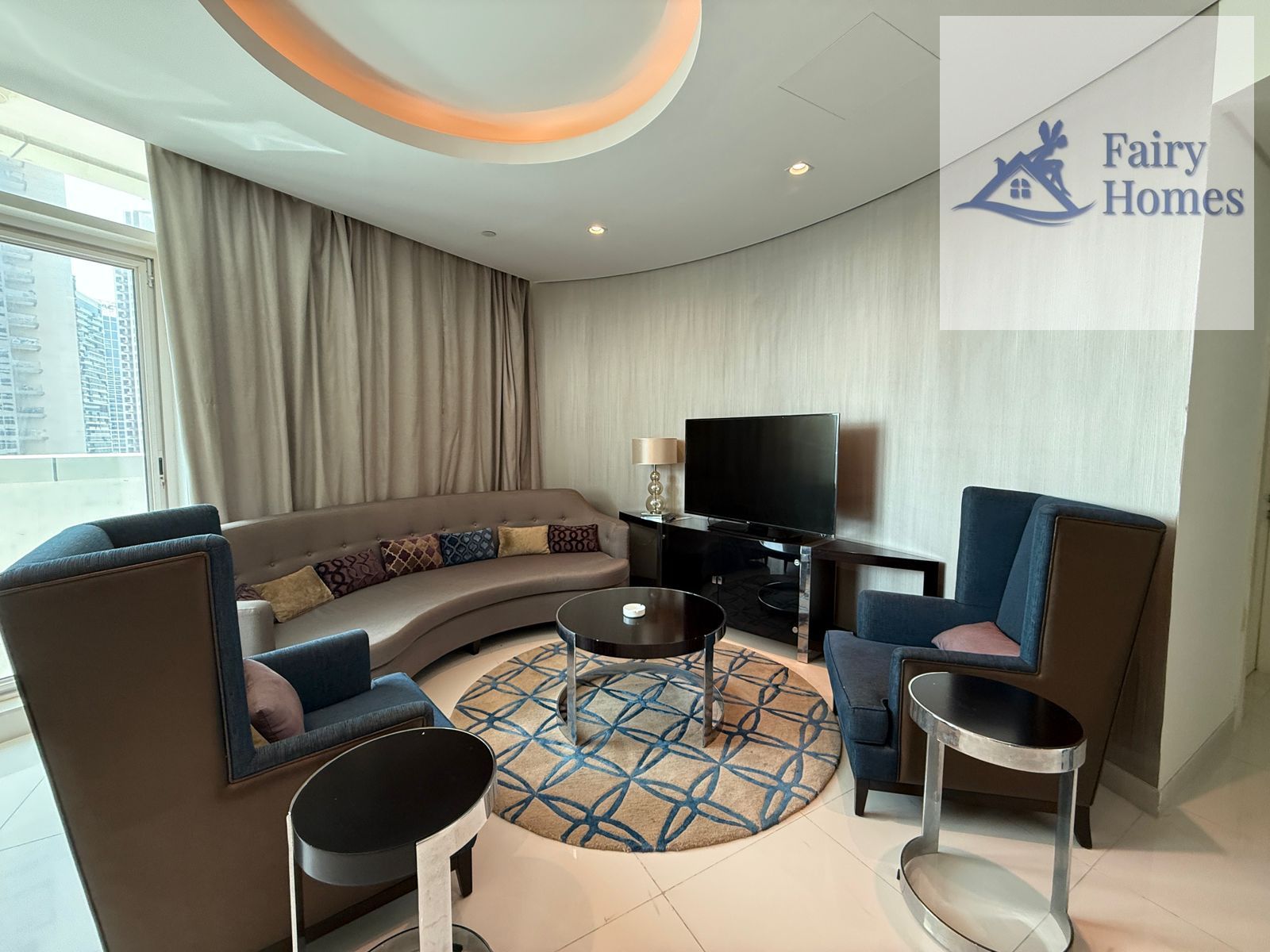 Burj Khalifa View | Furnished 3BHK |Prime Location