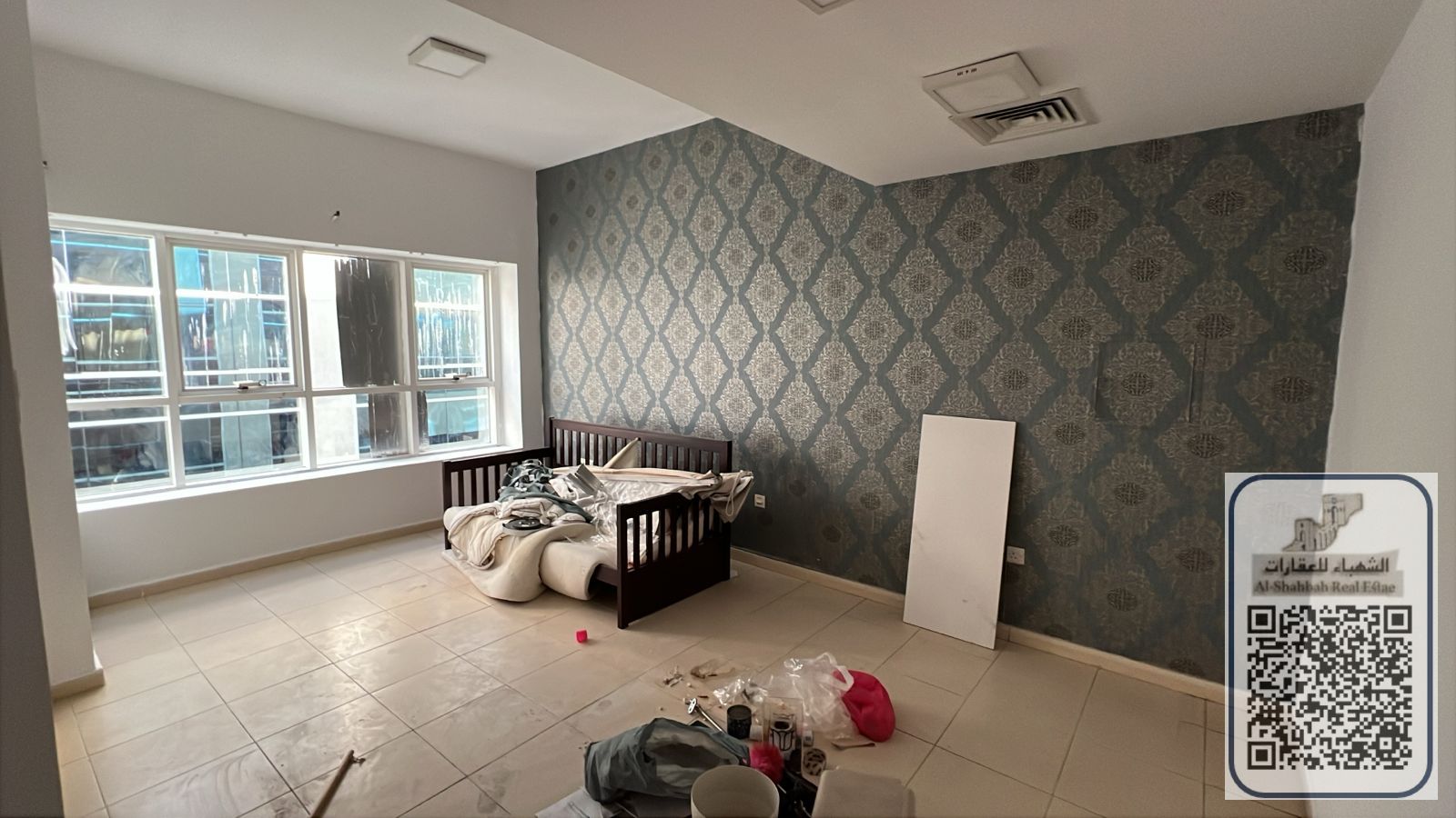 Two bedrooms and a living room for sale with private parking in Al-Hamidiyah area. Immediate occupancy.