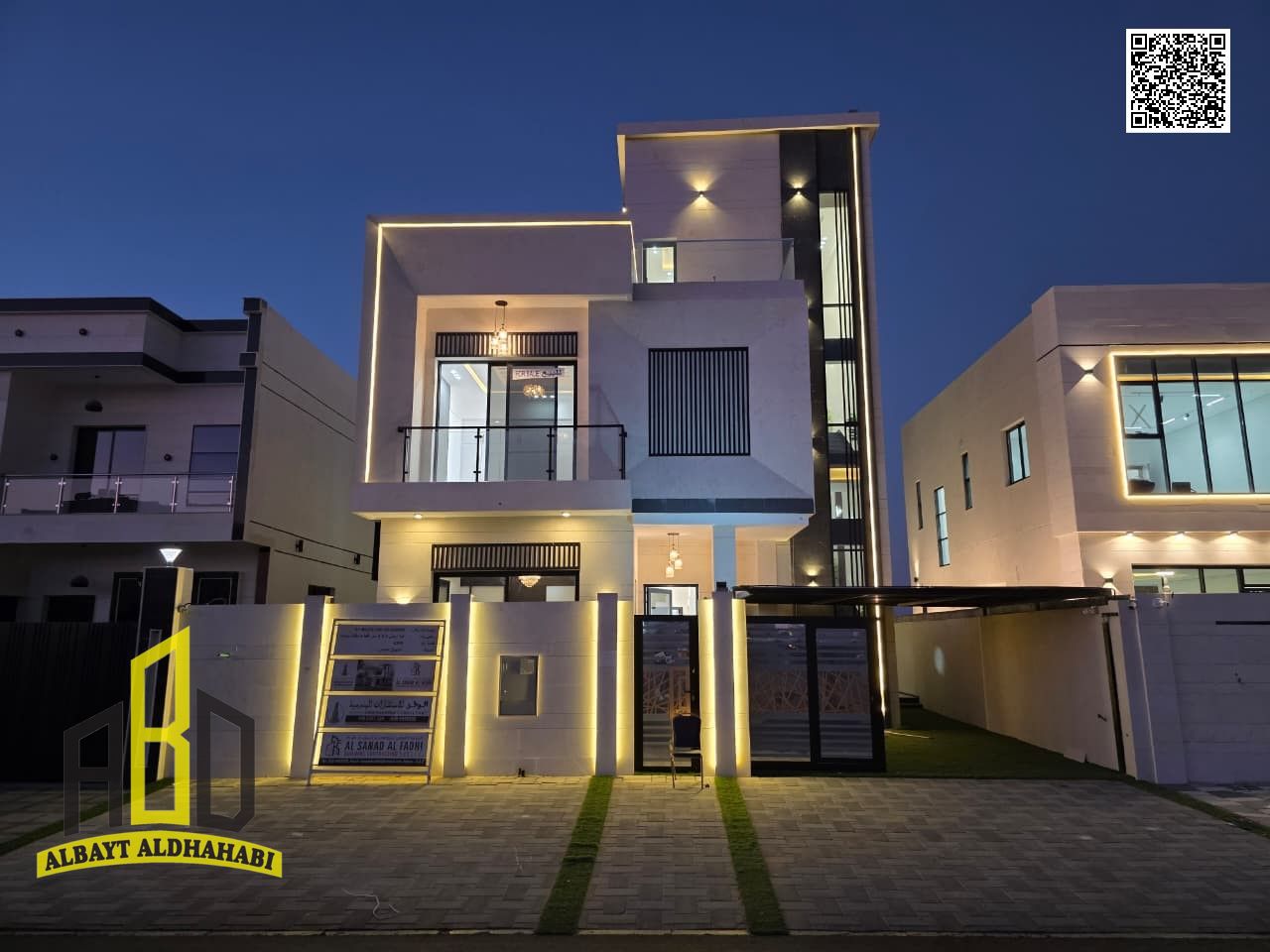 Luxury 3-Floor Villa in Helio Center, Ajman | Freehold & Golden Visa Eligible – AED 1.9M