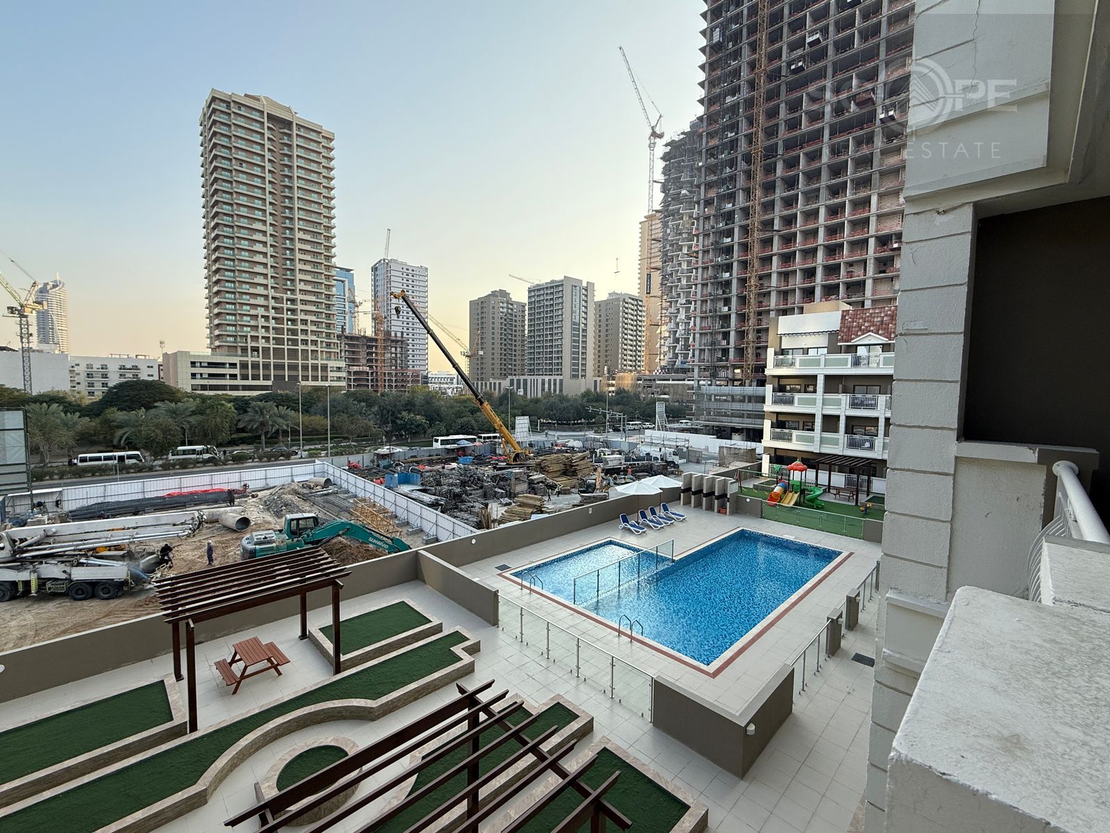 POOL VIEW FULLY FURNIHED STUDIO AVAILABLE IN LAYA MANSION JVC