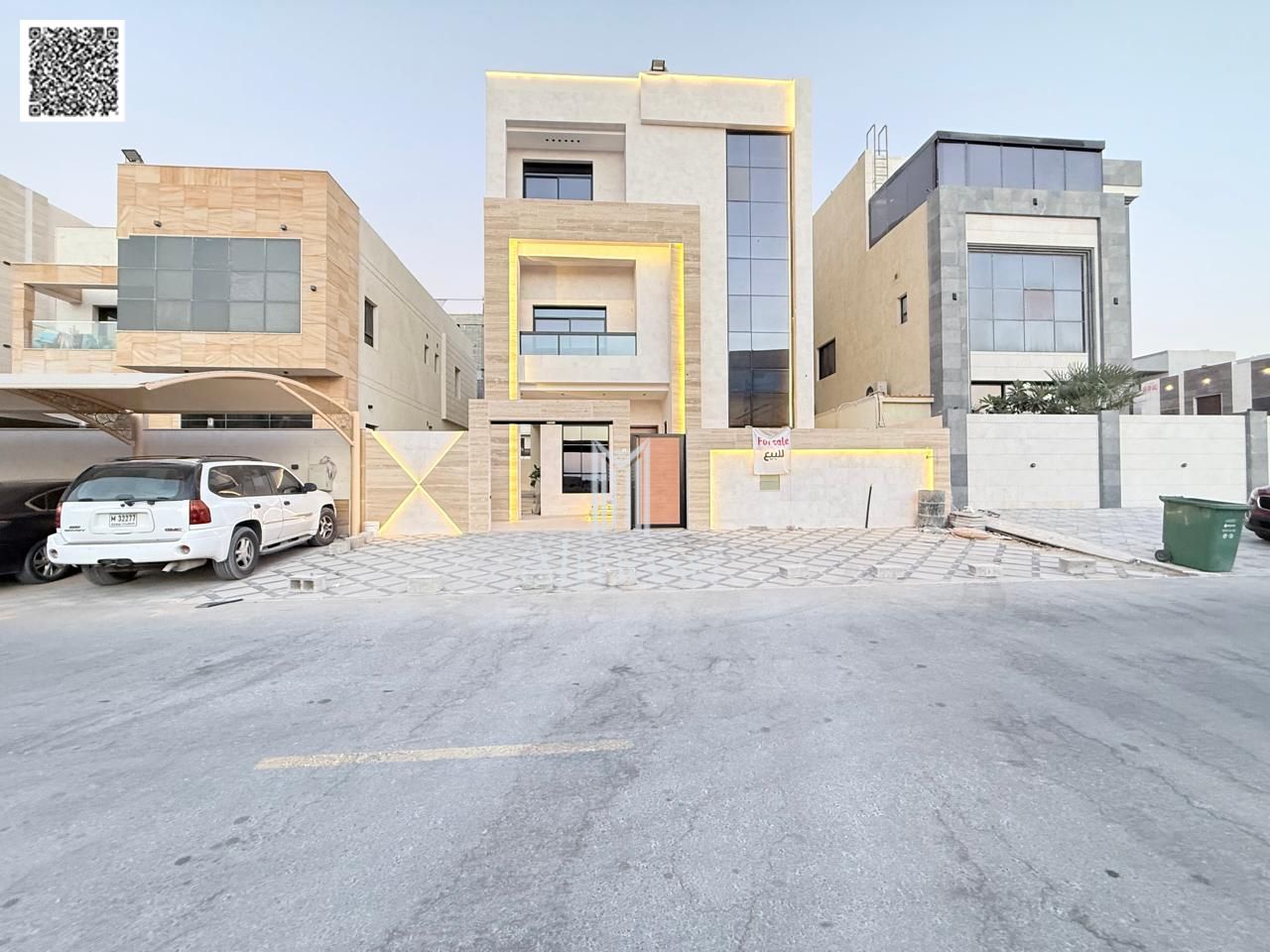 A once-in-a-lifetime opportunity!Own your dreamvilla in Ajman at an attractive price–including air conditioning,electricity and water–3floor