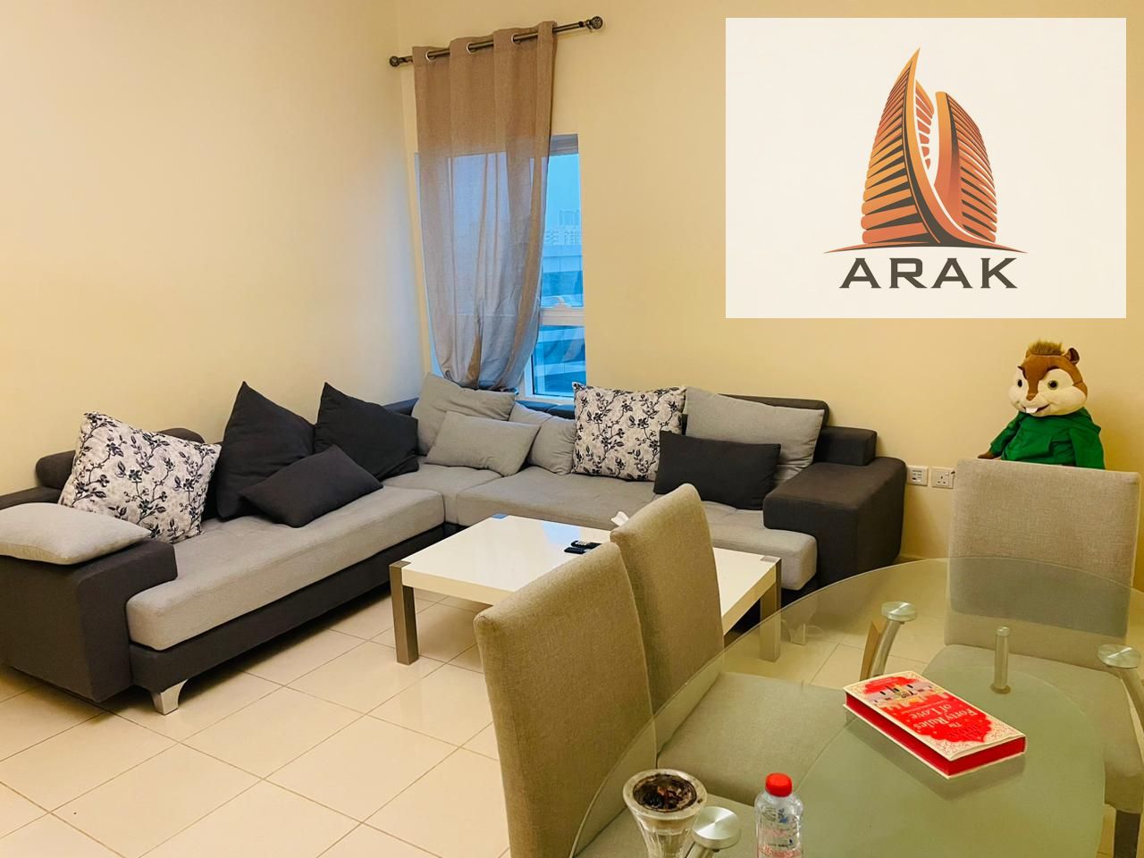 *Apartment for Sale in Orient Towers, Al Bustan – Ajman | 1 Bedroom with Creek View*