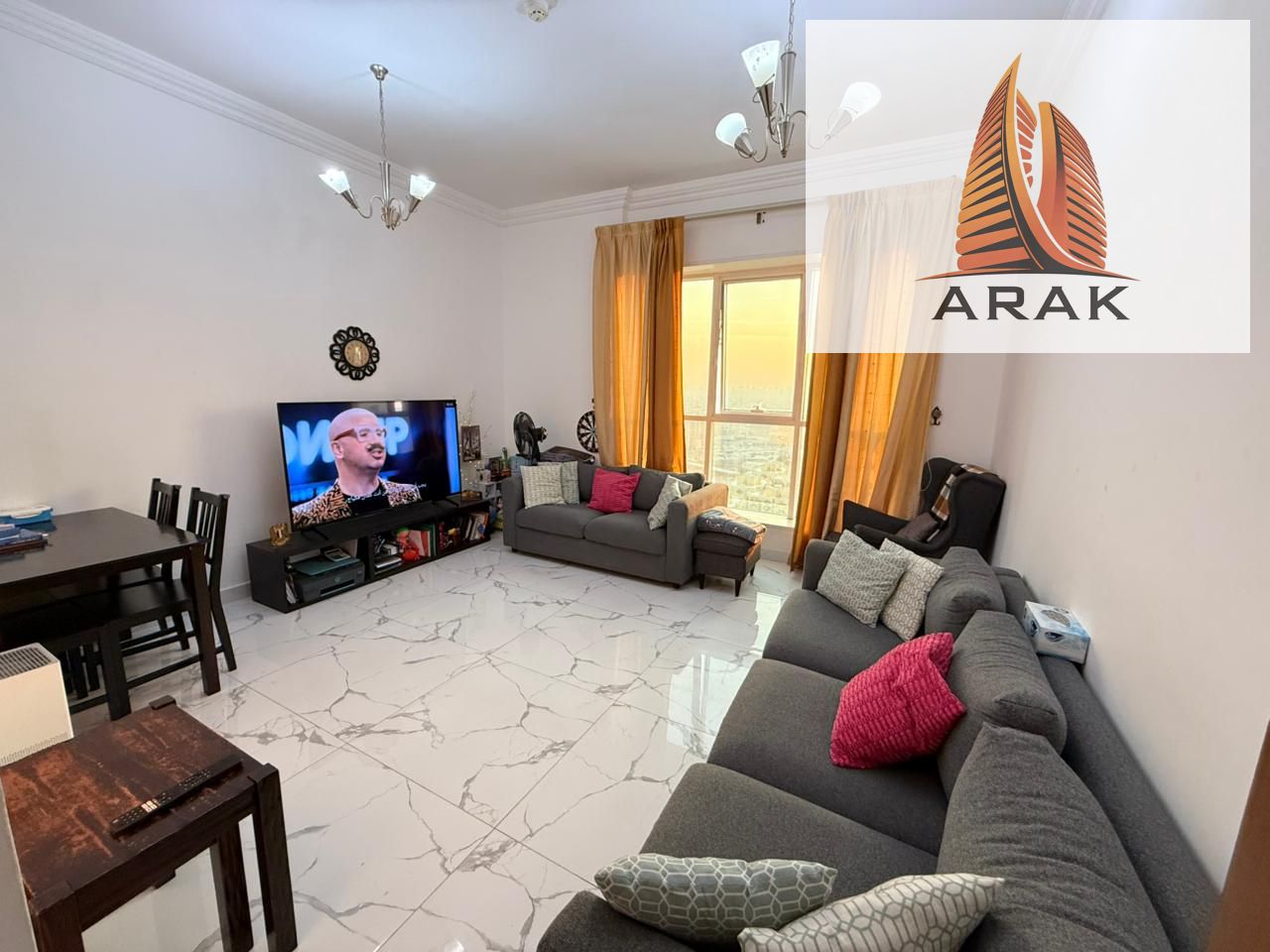 One bedroom apartment for sale in Ajman Al Waha Tower Location: Al Waha Tower Ajman Prime location close to main roads
