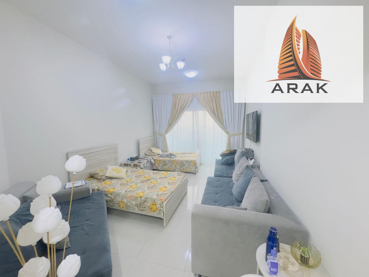 Two-Bedroom Apartment with Open View – Golf Tower A distinctive two-bedroom apartment with a living room and an open view, located in a well-known re