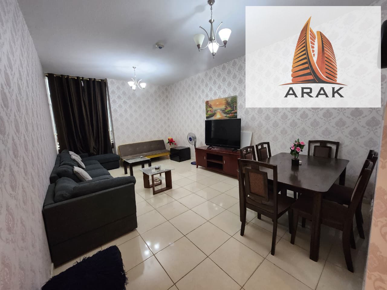 Monthly Apartment for Rent in Orient Towers A well-maintained apartment is available for monthly rent in Orient Towers, located in a prime area close