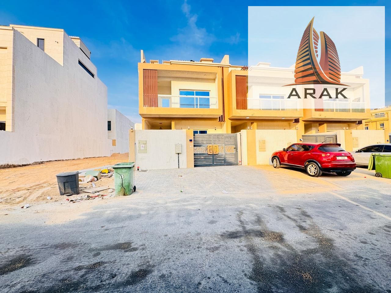 Villa for rent in Al Zahya area