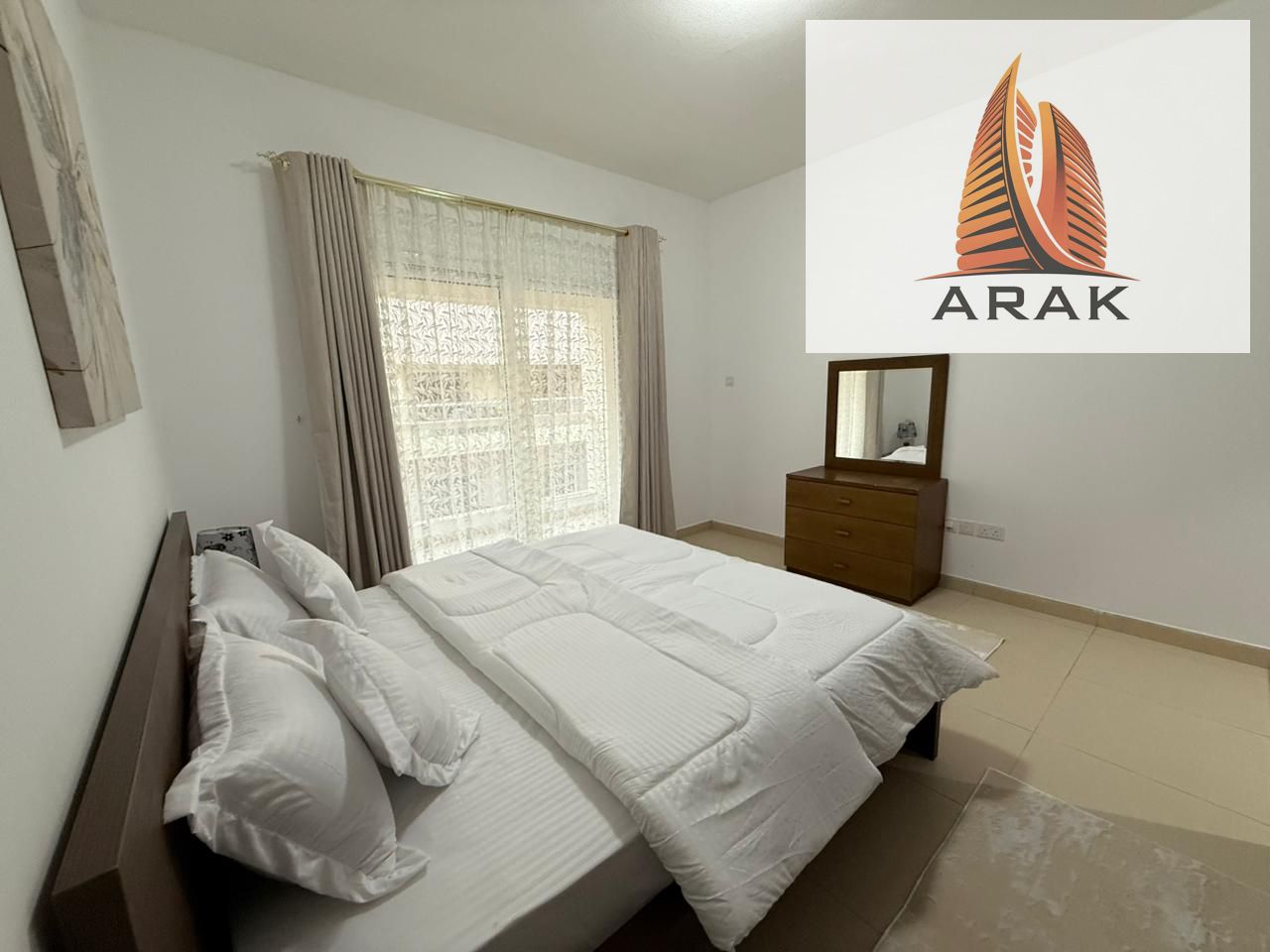 For Monthly Rent A fully furnished one-bedroom apartment with a living room is available in Ajman