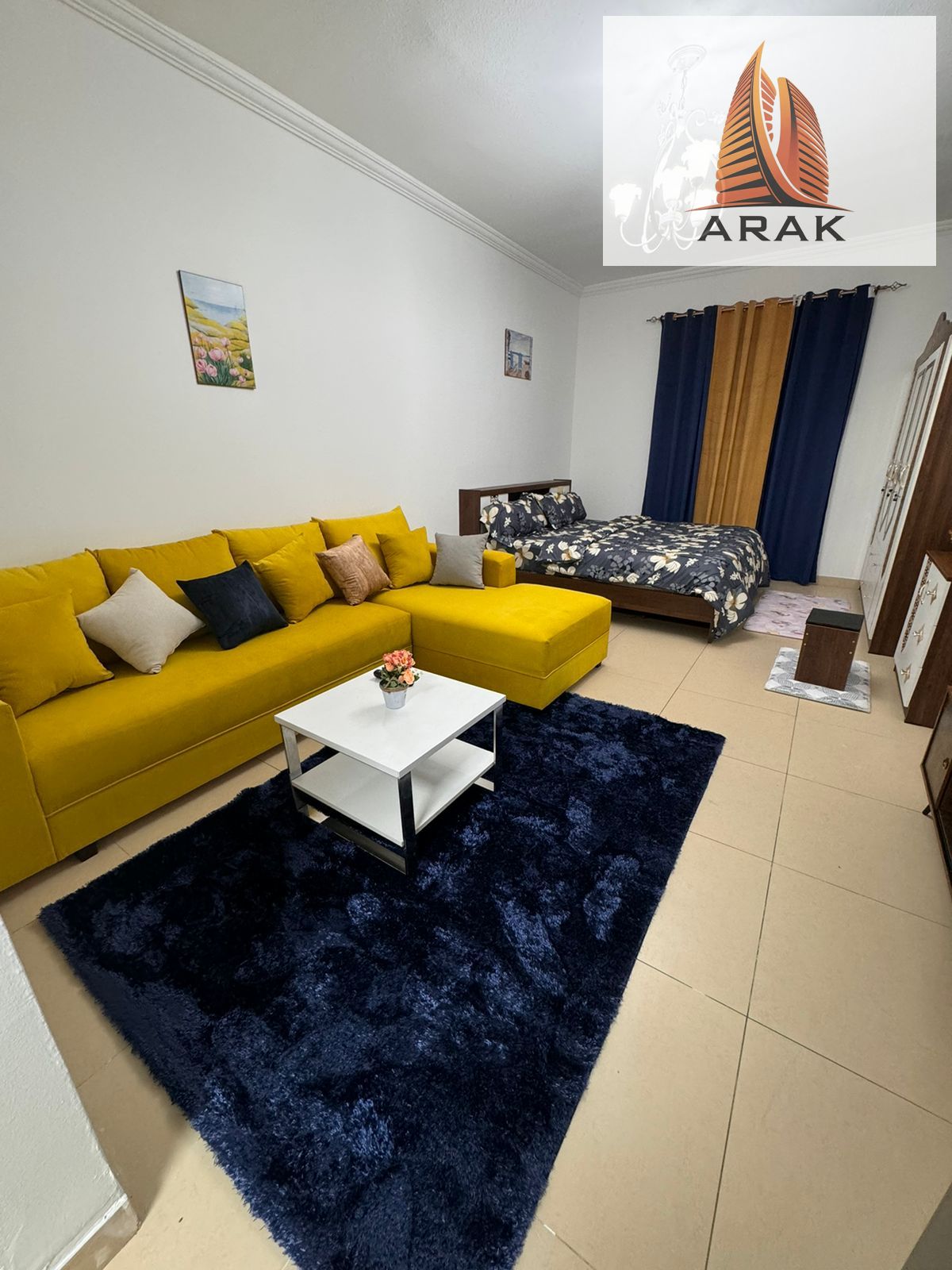 Studio For Rent in Ajman Al Yasmeen Towers