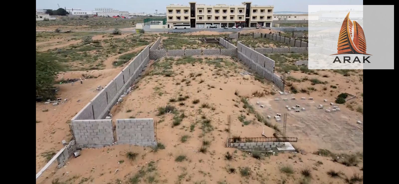 For Sale – Industrial Land Under Development in Umm Al Quwain A rare investment opportunity in a prime industrial zone, ideal for logistics, storage