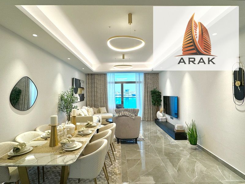 Own Your 2-Bedroom Apartment with a Direct Canal View in Ajman’s Most Prestigious Waterfront Project!