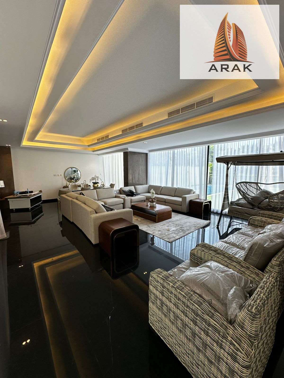 A unique opportunity to own a stunning villa second row from the golf course in one of Ajman’s most prestigious areas, combining luxury, tranquility,