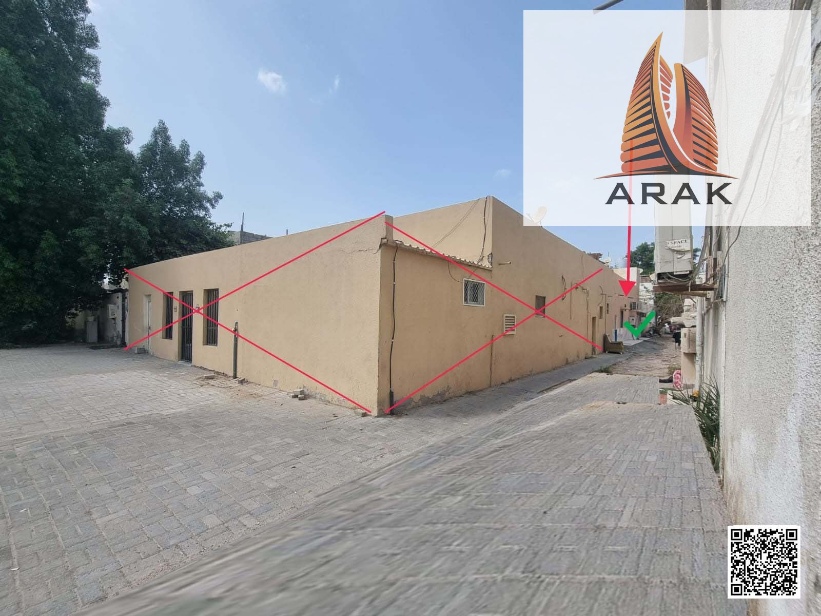 For sale Arabic house in Al Rashidiya 3 – Ajman Behind Grand Mall Consists of 9 rooms