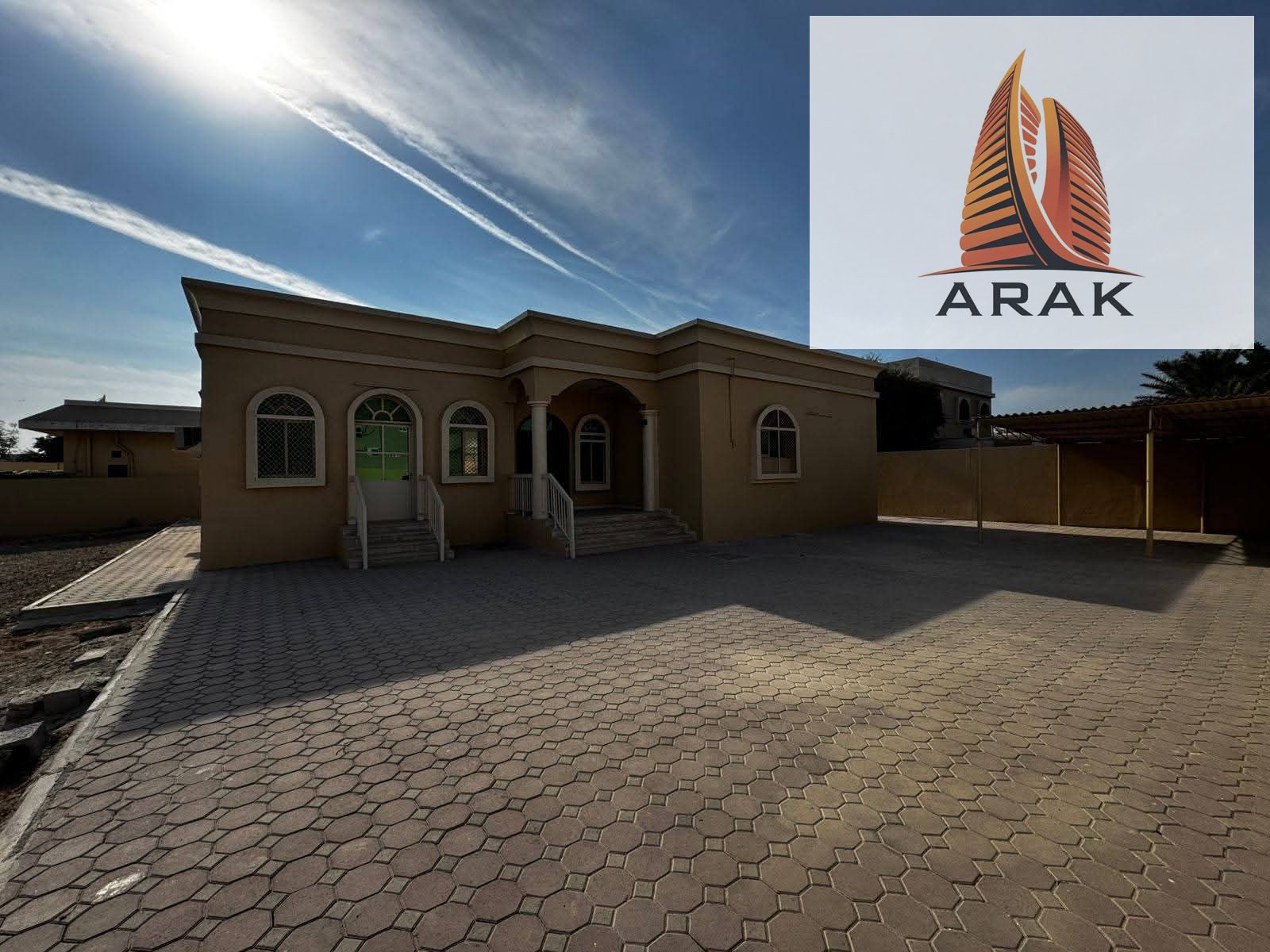 Ground floor villa for annual rent in Ajman, Al Hamidiya