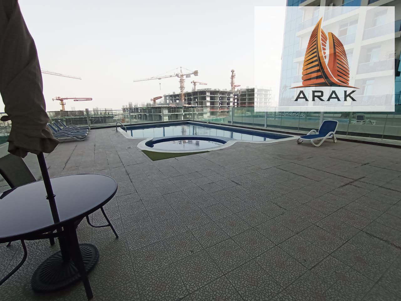 For sale in Al Waha Towers – Ajman 1 bedroom and hall 2 bathrooms First occupant Price 550,000 AED cash