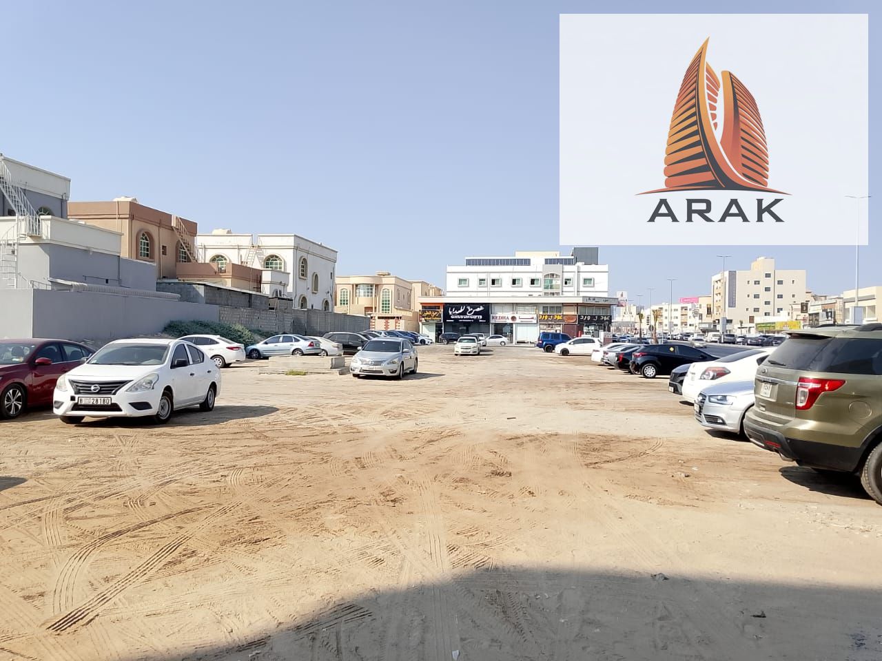 For sale a prime land plot in Al Nuaimiya 2 – Ajman Residential commercial Area 3,596 sq ft Permit: Ground + 4 floors