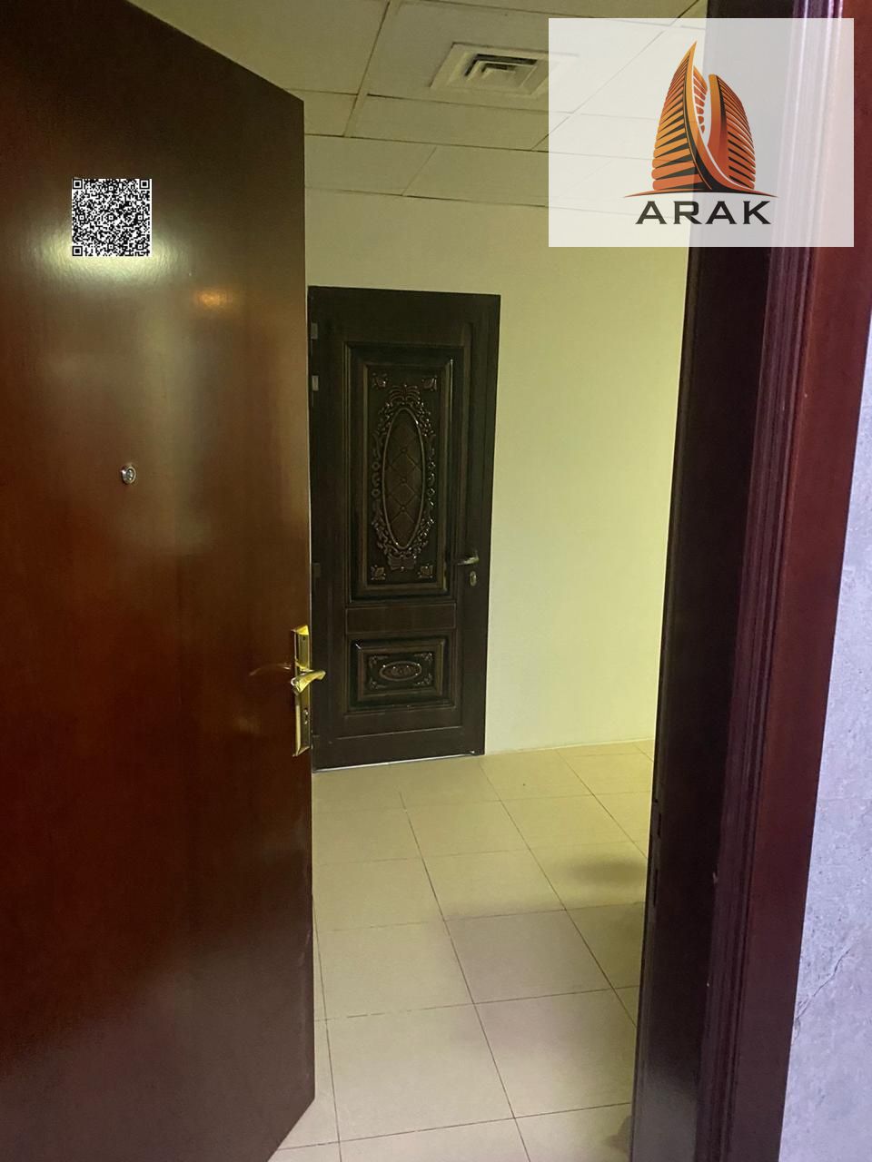 For sale on installments: a two-bedroom apartment with a living room in City Tower, Al Nuaimiya 3 area, Ajman, close to all services.