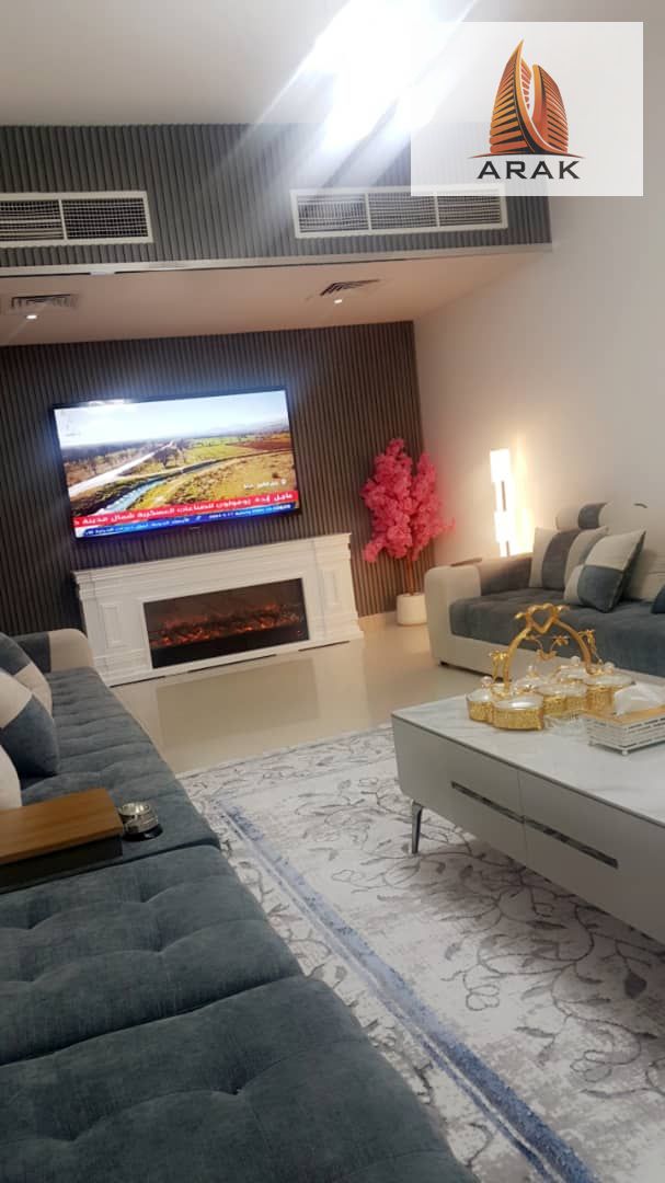 Two-bedroom apartment with a living room in Horizon Towers for sale, fully furnished, close to all services.