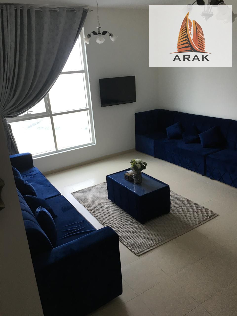 For sale in Al Nuaimiya 3, Ajman, City Towers, one-bedroom apartment with a living room on Sheikh Khalifa Street