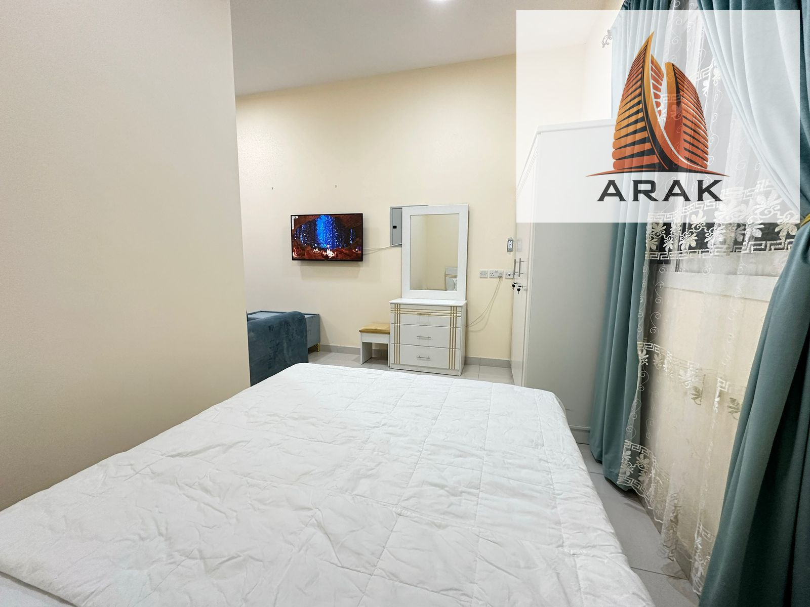 Furnished Studio Apartment for Rent in Al Rawda 1 – Ajman Prime location close to all services with easy access to Dubai and Sharja