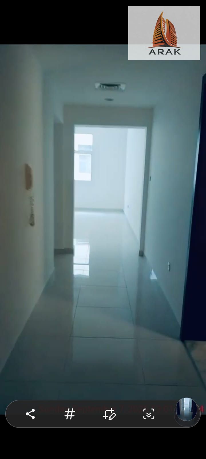 Apartment for annual rent in the Emirate of Ajman one bedroom with livingroom
