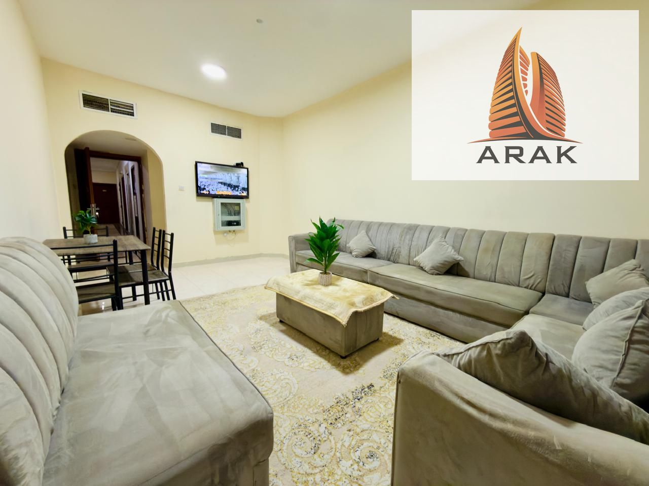Fully Furnished One Bedroom Apartment – Brand New Furniture Location: Ajman – Al Nuaimiya 2